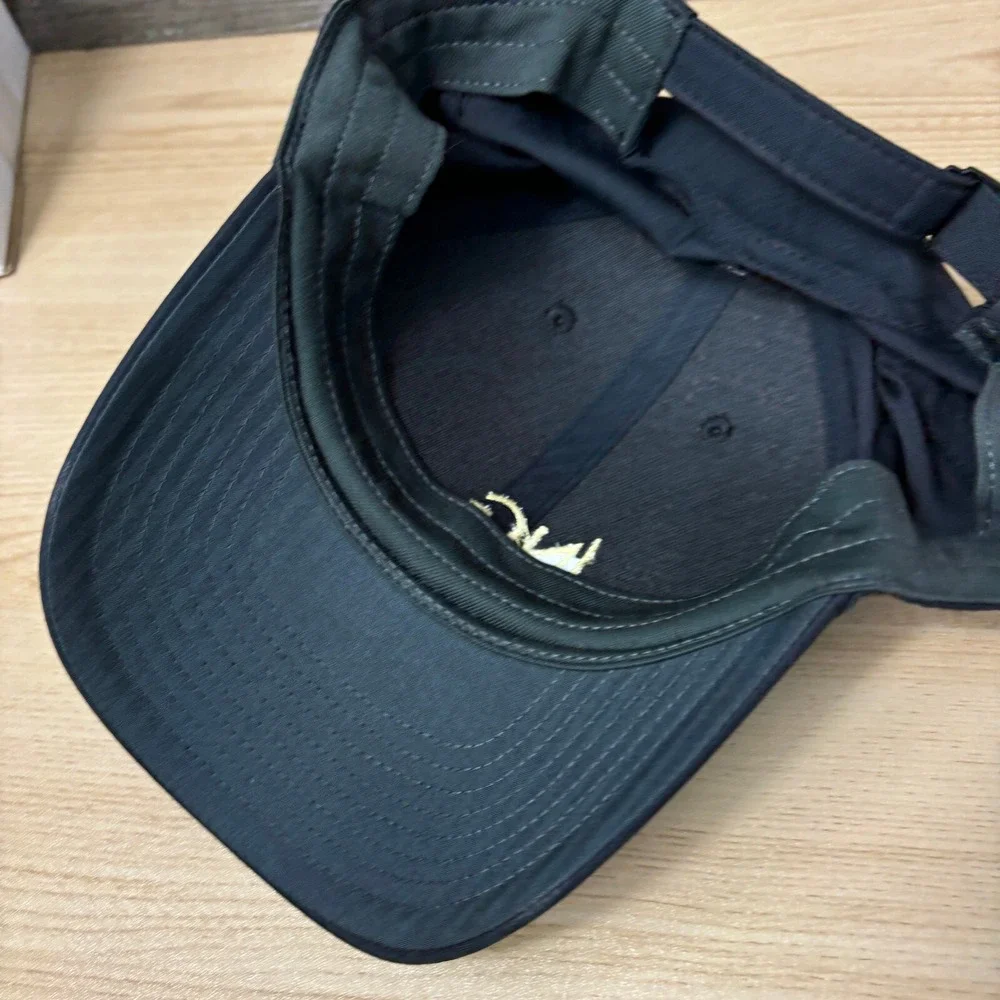 NG Foundation Hat Cap Strap Back Black Performance‎ Nike Athletic Adjustable